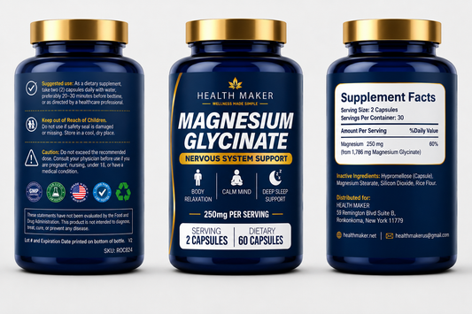 How Magnesium Glycinate Is Used for Sleep Support