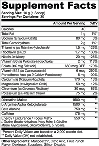 Nitric Shock Pre-Workout Powder (Fruit Punch) — image 6