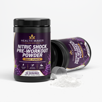 Nitric Shock Pre-Workout Powder (Fruit Punch) — image 3