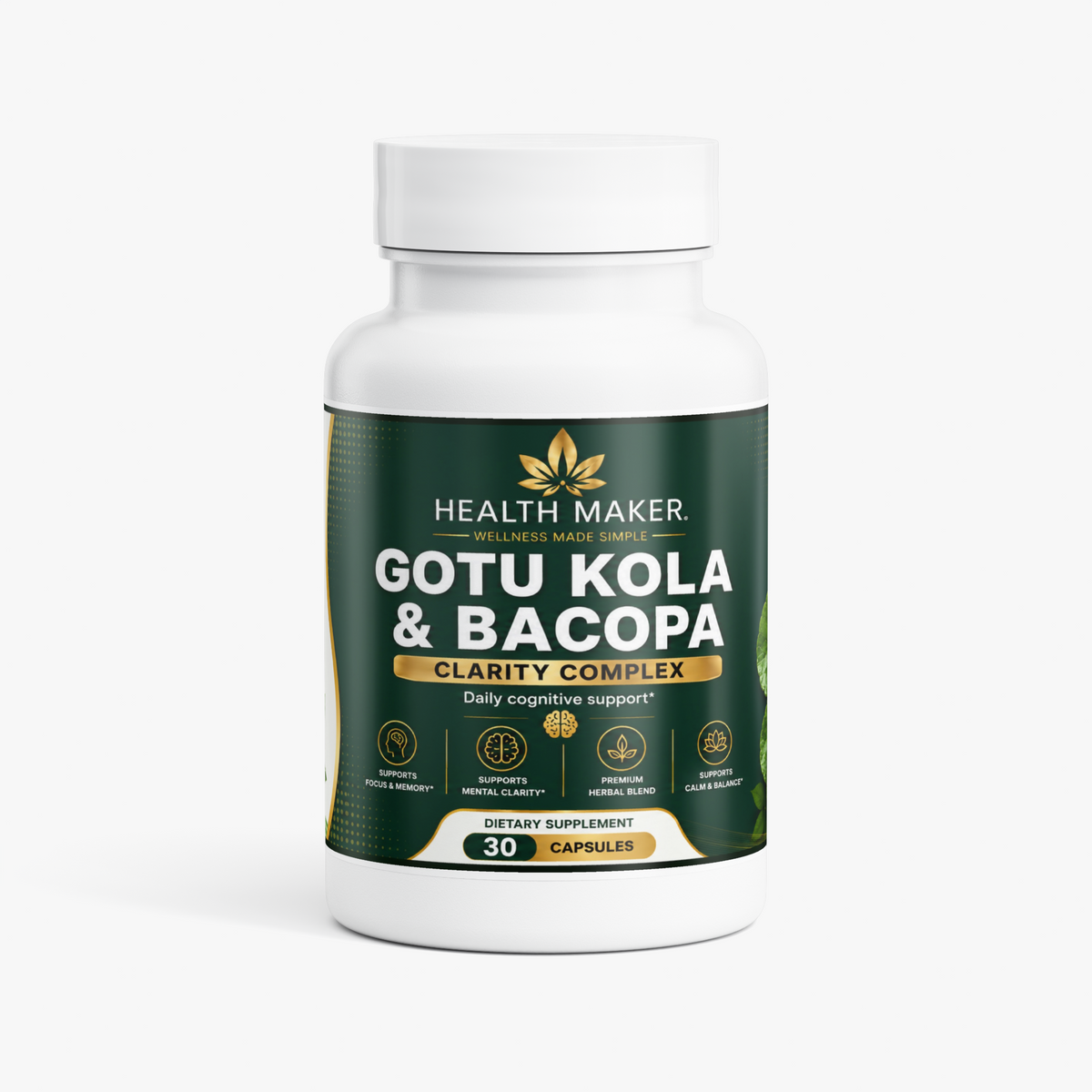 Gotu Kola & Bacopa Clarity Complex