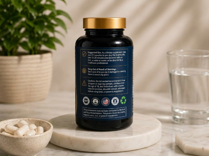 Health Maker Vitamin K2 plus D3 supplement facts and label detail