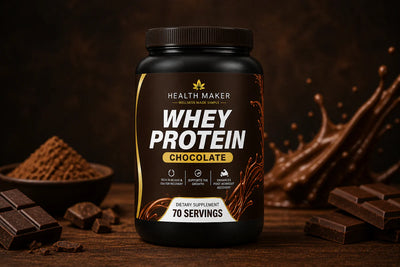 Whey Protein Chocolate | Muscle Recovery & Growth | 70 Servings