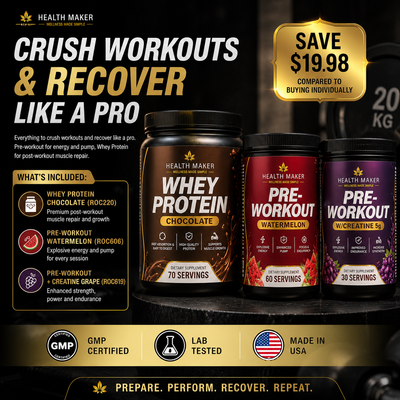 Health Maker Gym Performance Bundle three-product set product photo
