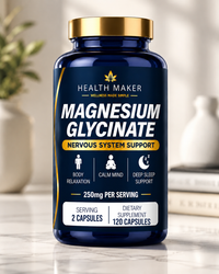 Magnesium Glycinate | Sleep & Calm Support | 60 Capsules — image 1