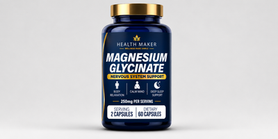 Magnesium Glycinate | Sleep & Calm Support | 120 Capsules