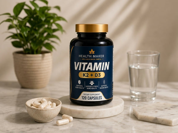 Vitamin K2 + D3 — Heart, Bone & Immunity | 120 Capsules