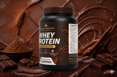 Whey Protein Chocolate | Muscle Recovery & Growth | 70 Servings