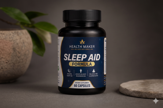Sleep Aid Formula | Deep Sleep Support | 60 Capsules