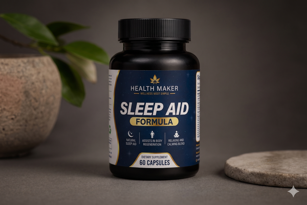 Sleep Aid Formula | Deep Sleep Support | 60 Capsules