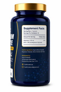 Magnesium Glycinate | Sleep & Calm Support | 60 Capsules — image 3