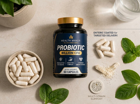 Probiotic 40 Billion CFU — Gut Health & Immunity | 60 Capsules